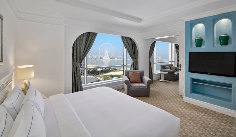Habtoor Grand - Family Suite - View from the bedroom_001